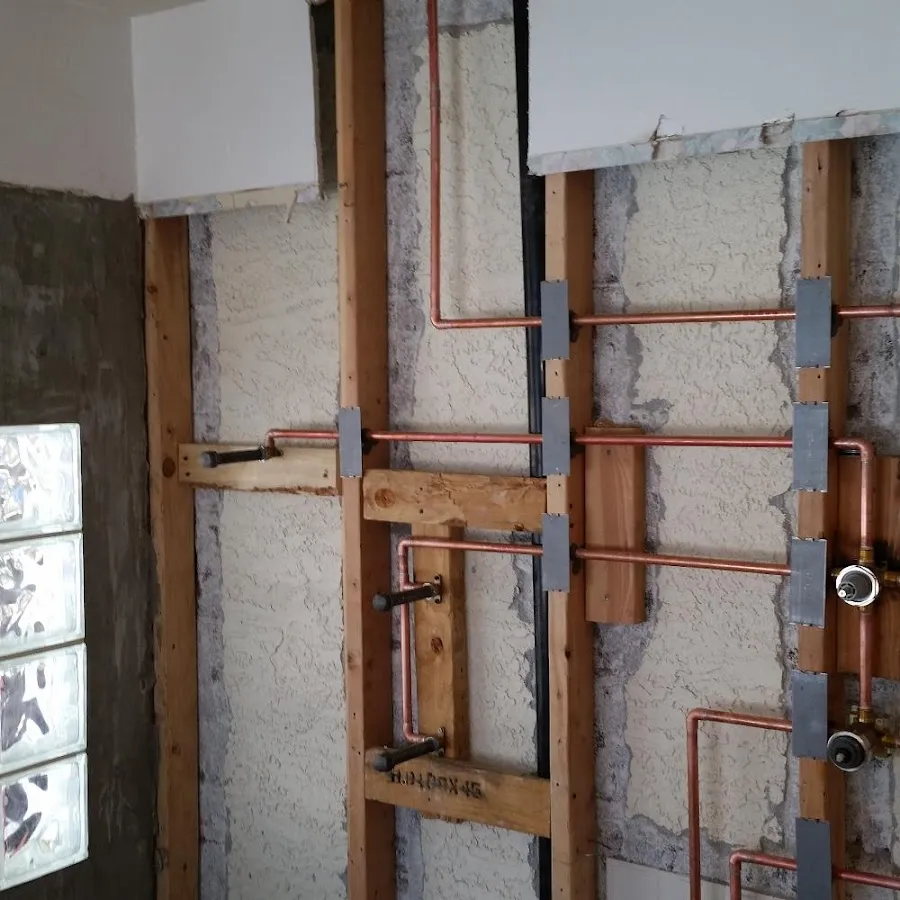 Copper pipe installation for Burst Pipe Repair in Jerseyville