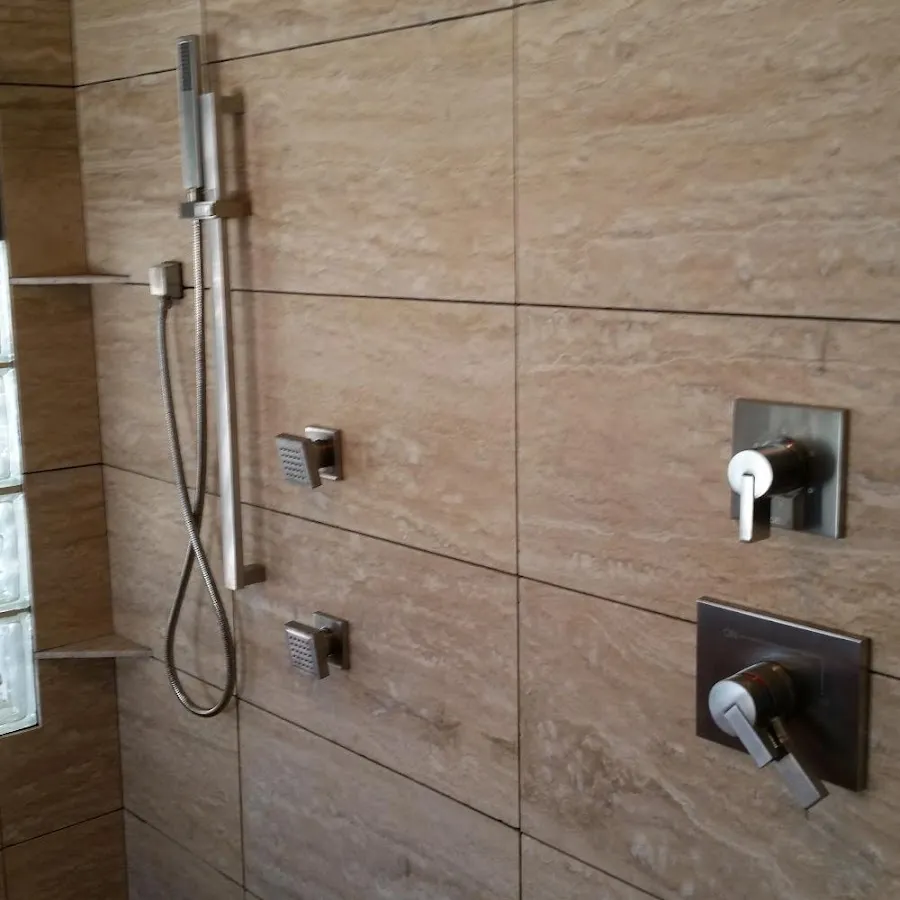 Shower fixture installation for Frozen Pipe Repair in Jerseyville